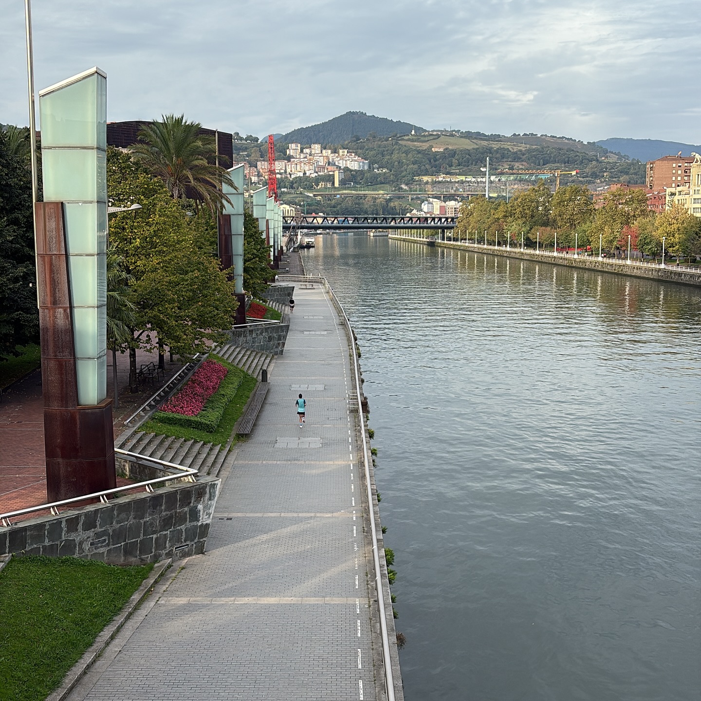 La ría de Bilbao. Sube la marea